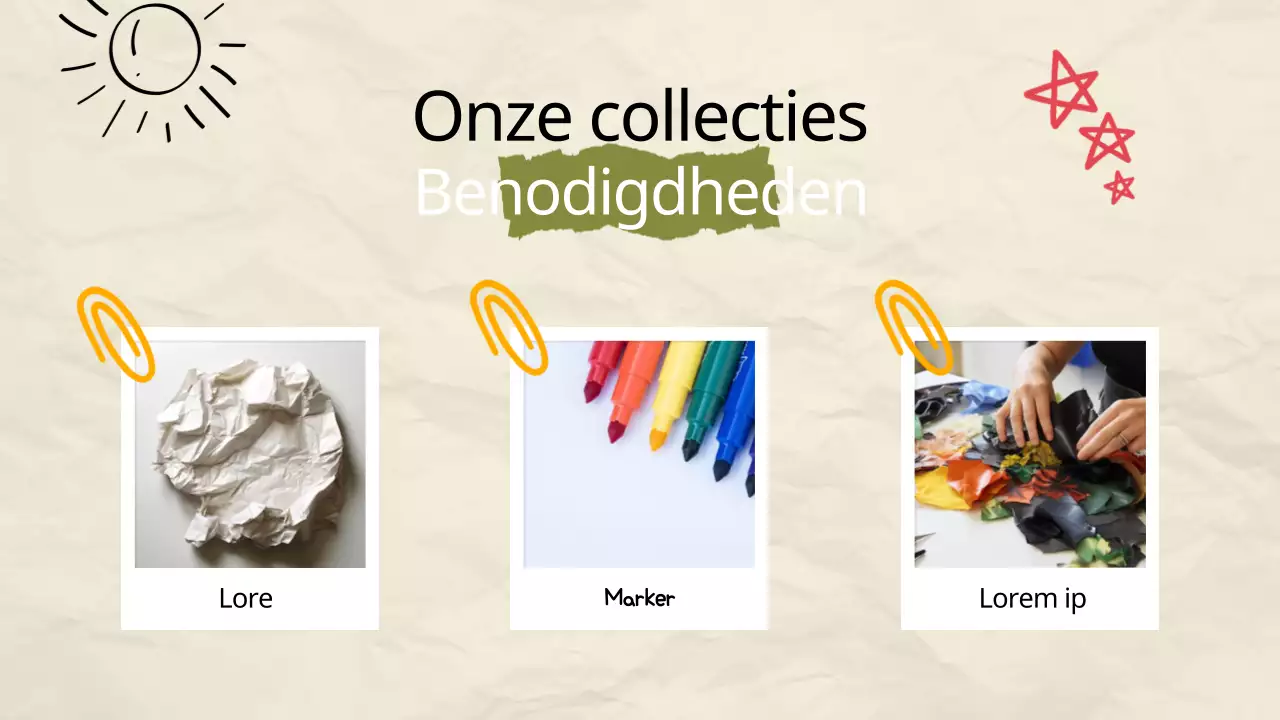 Bruin Pop Ons Verbazingwekkende Groepsproject Avontuur Bestudeermateriaal