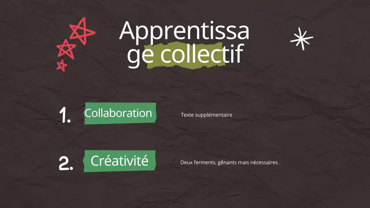 Brown Pop Notre étonnant matériel d'étude sur les projets de groupe d'aventure