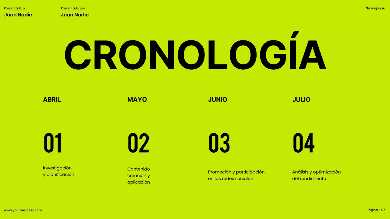 Lime Khaki Bold Lime Khaki Bold Propuesta de proyecto empresarial