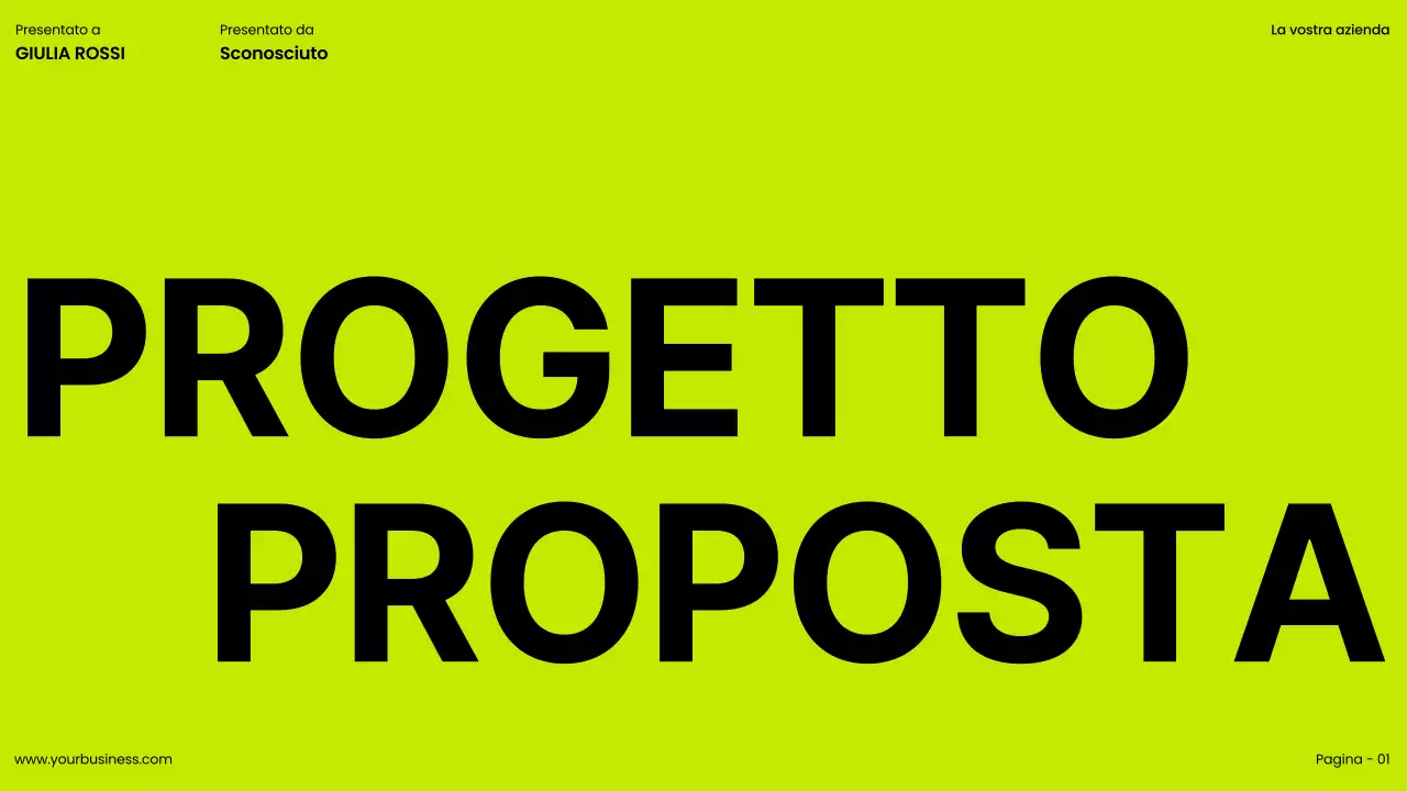 Lime Khaki Bold Lime Khaki Bold Proposta di progetto d'impresa