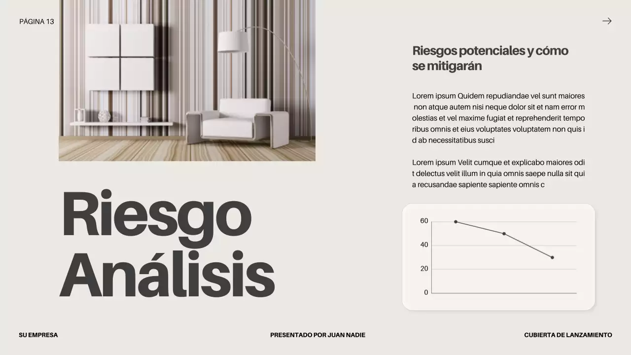 Black Bold Business Startup Pitch Deck Propuesta