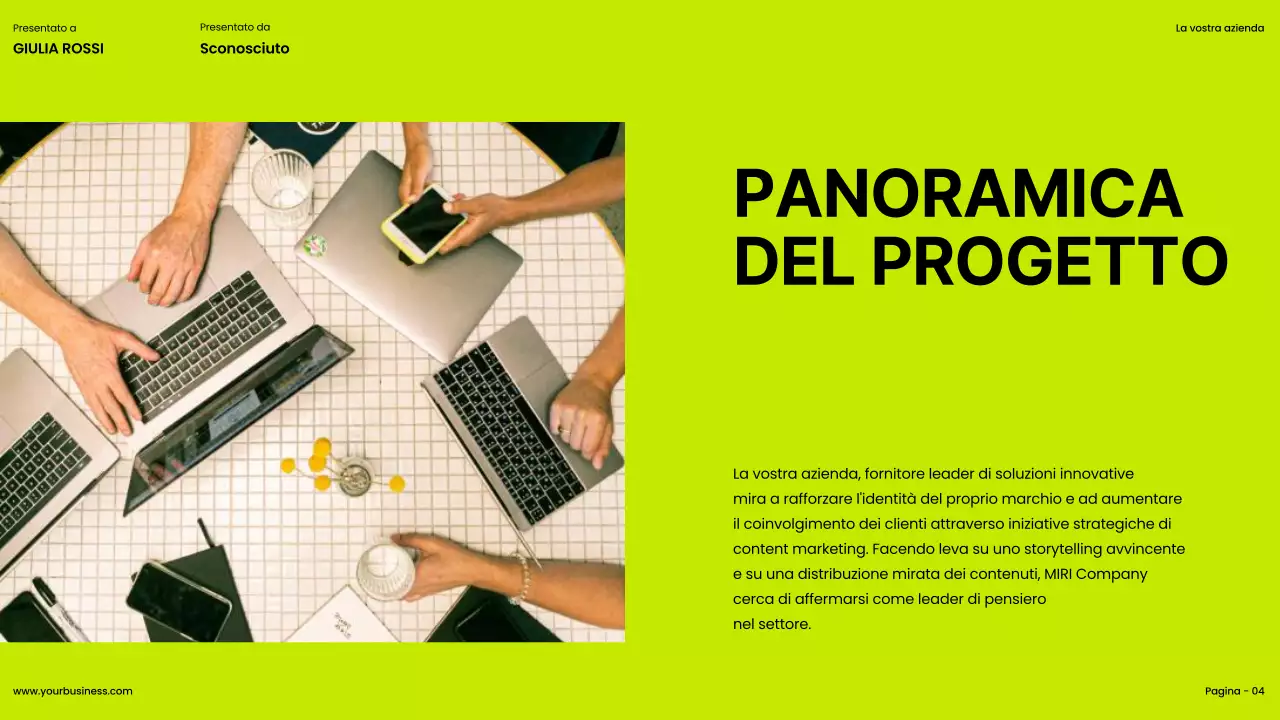 Lime Khaki Bold Lime Khaki Bold Proposta di progetto d'impresa