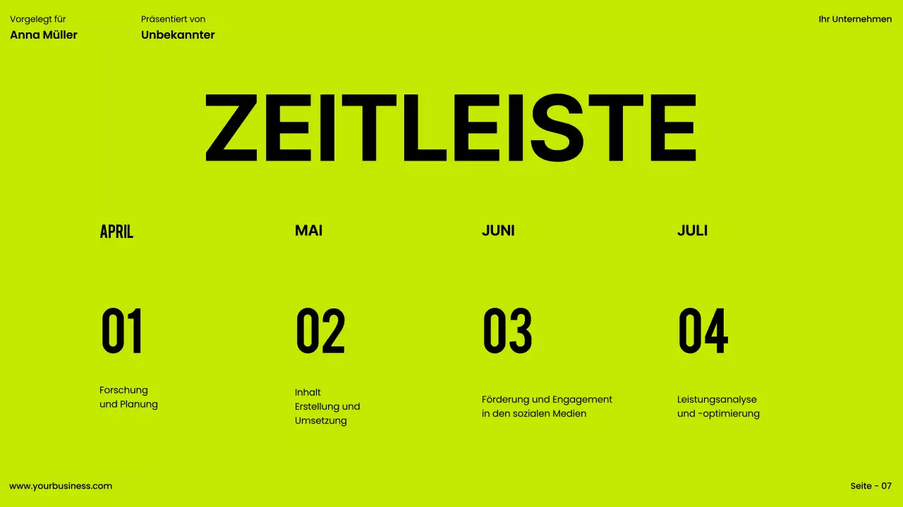 Lime Khaki Bold Lime Khaki Bold Business Project Proposal