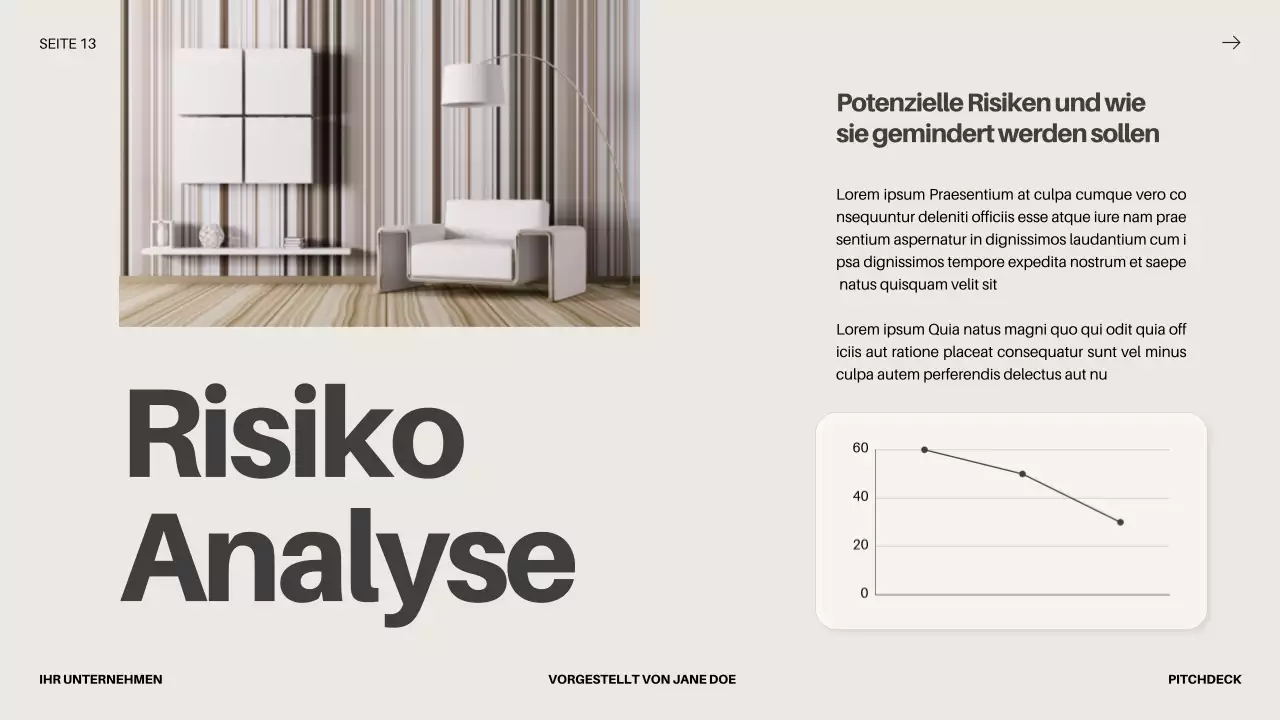 Black Bold Business Startup Pitch Deck Proposal