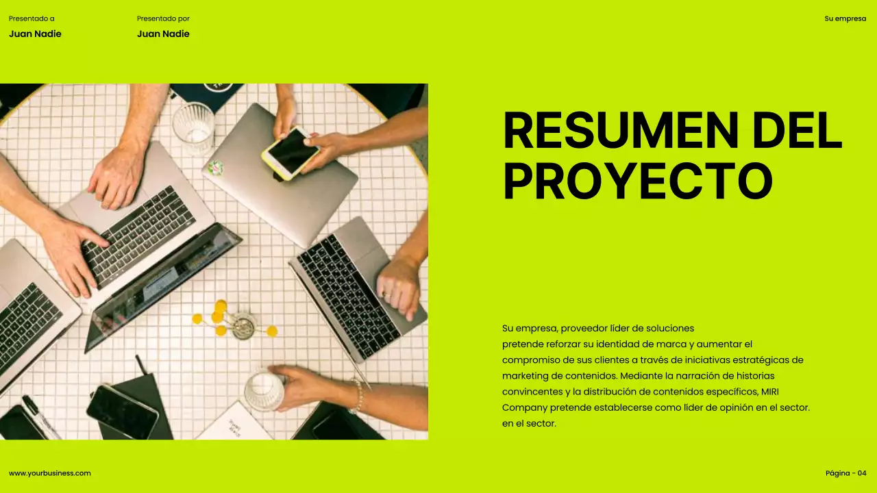 Lime Khaki Bold Lime Khaki Bold Propuesta de proyecto empresarial