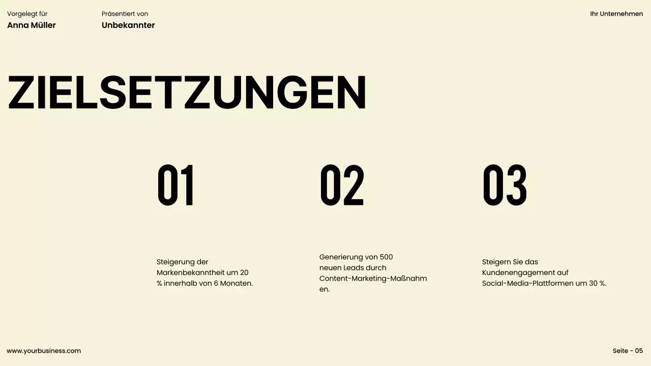 Lime Khaki Bold Lime Khaki Bold Business Project Proposal