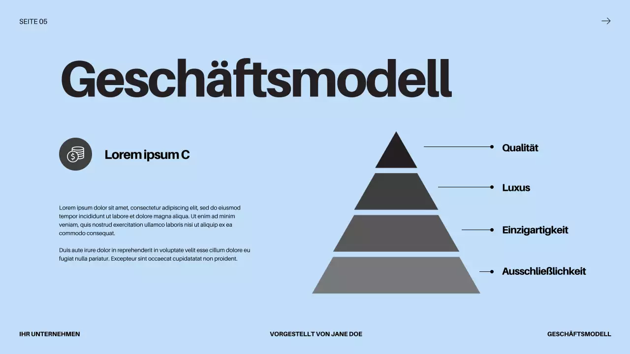 Black Bold Business Startup Pitch Deck Proposal