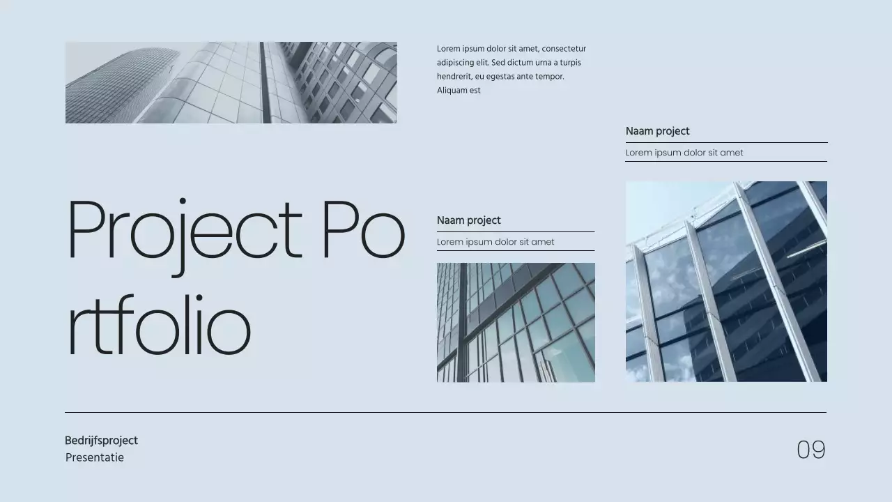 Grijs Minimaal Eenvoudig Projectvoorstel