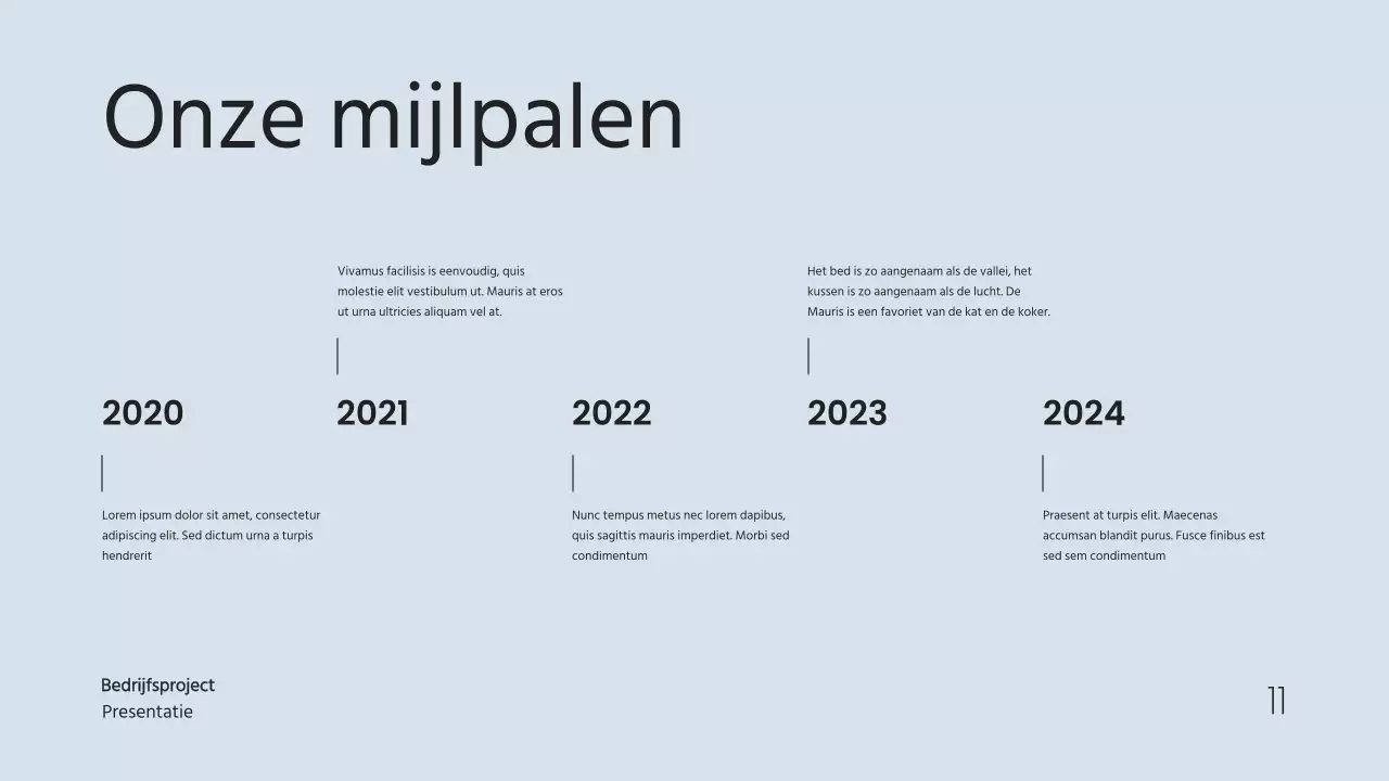 Grijs Minimaal Eenvoudig Projectvoorstel