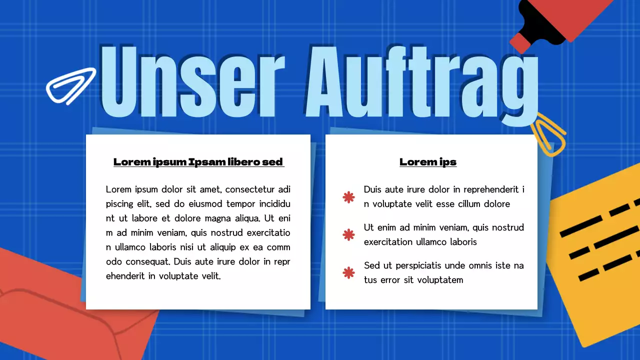 Blue Animation Group Projektstudienmaterialien