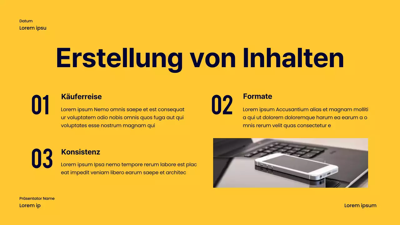 Navy Bold Product Launch Geschäftsstrategie