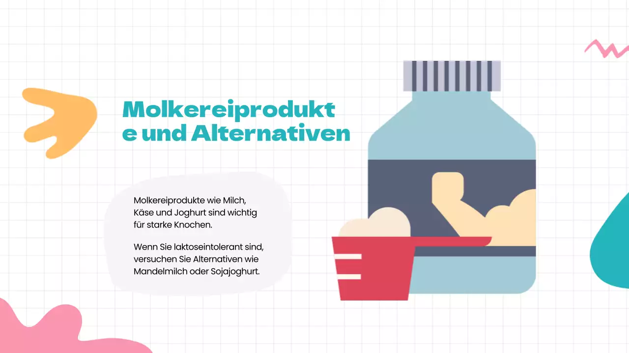 Green Blue Modern Healthy Habits Unterrichtsmaterial