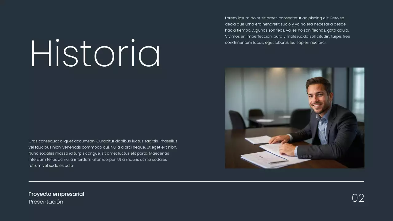 Gris Minimal Simple Business Project Proposal