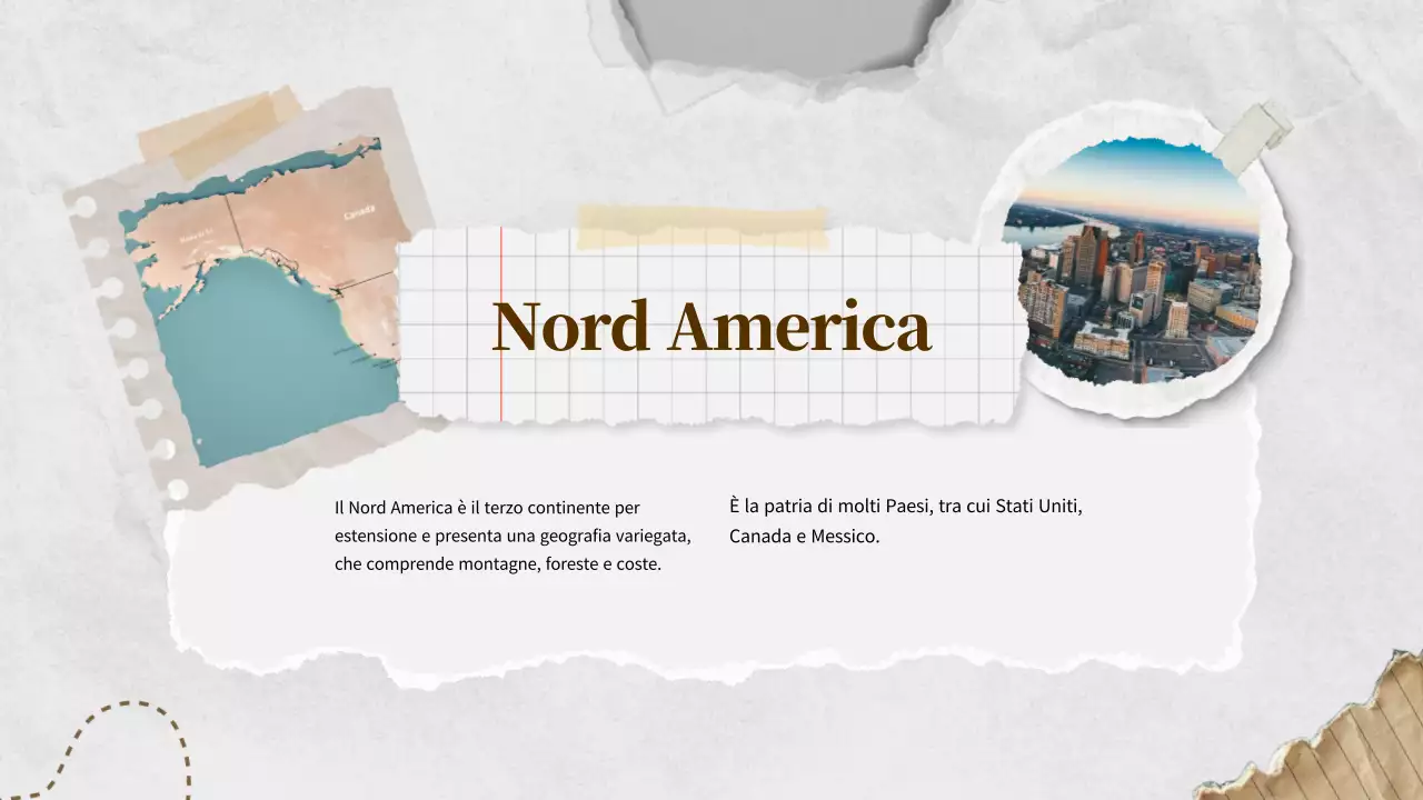 Materiale di classe per la geografia mondiale classica marrone avorio