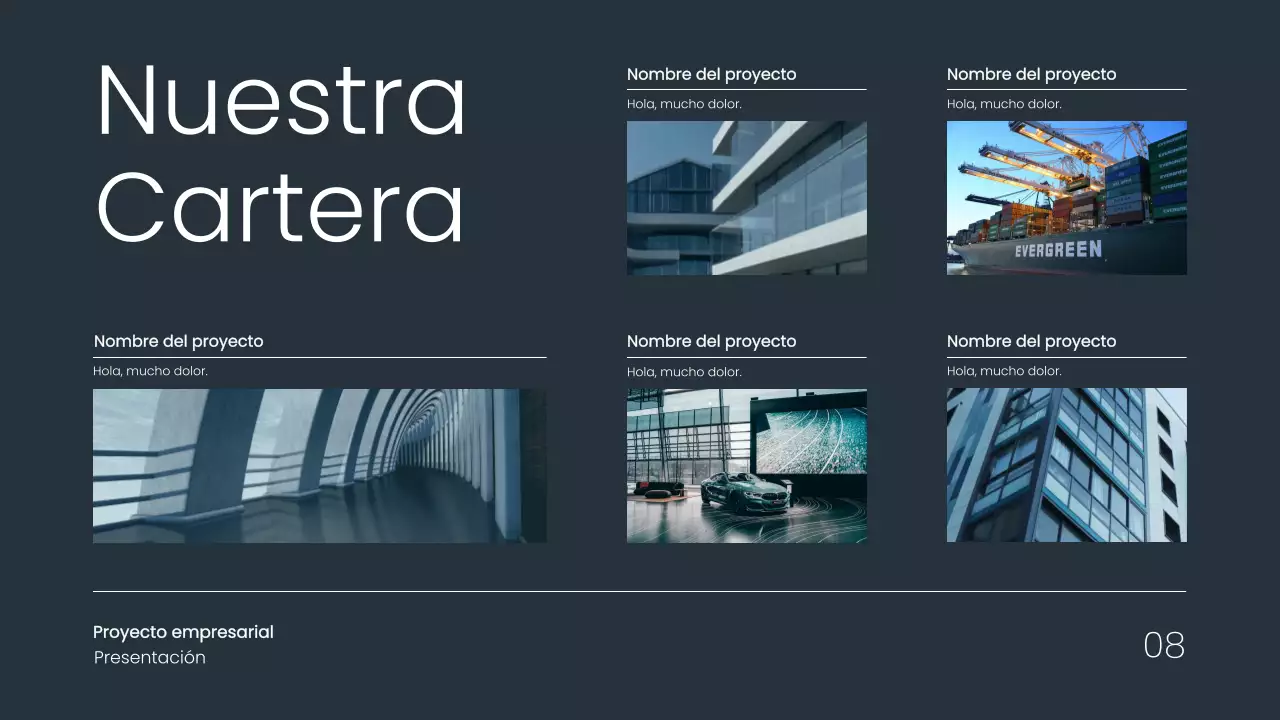 Gris Minimal Simple Business Project Proposal