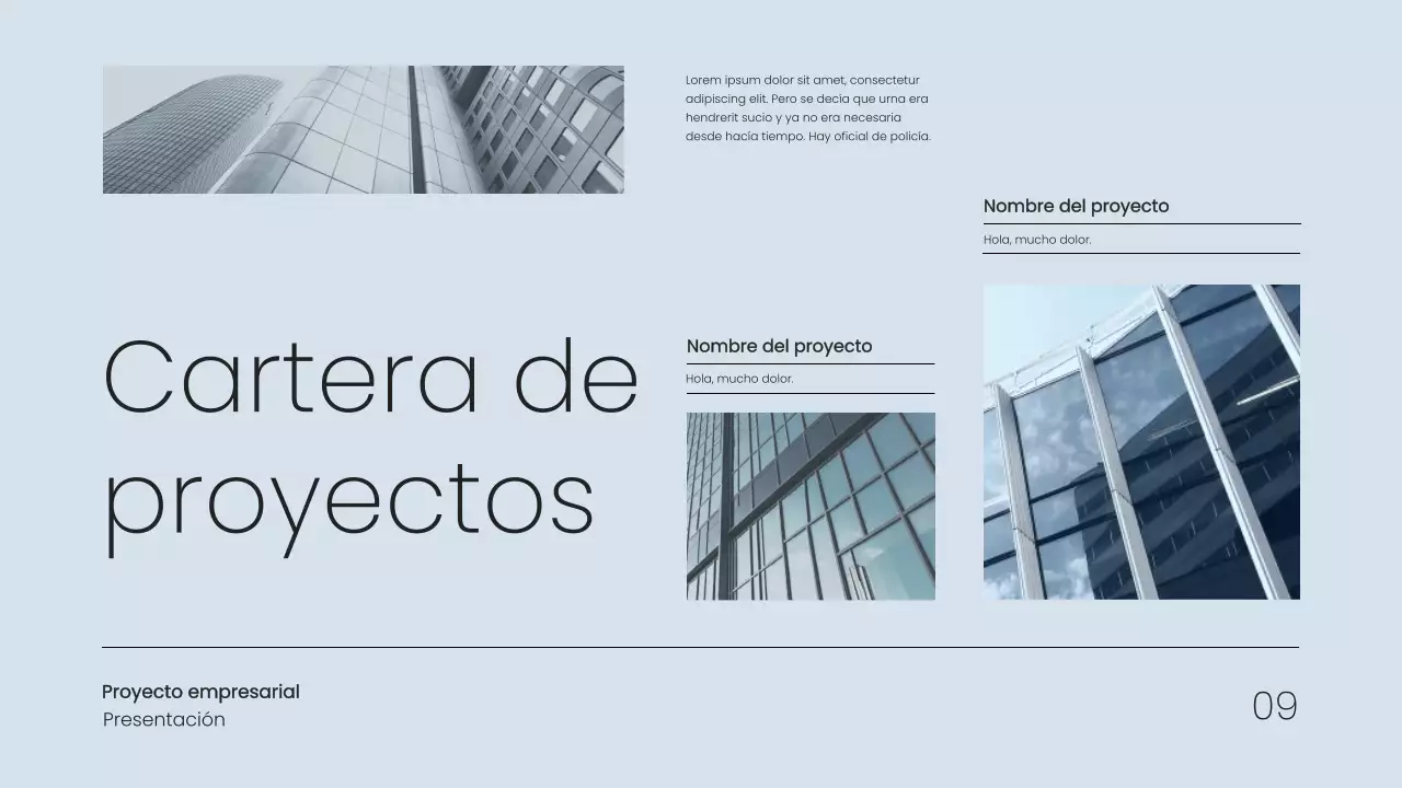 Gris Minimal Simple Business Project Proposal