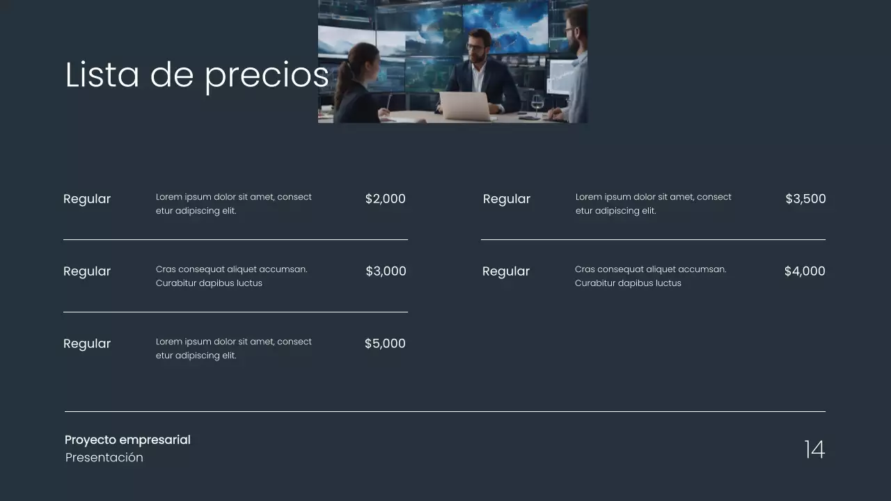 Gris Minimal Simple Business Project Proposal