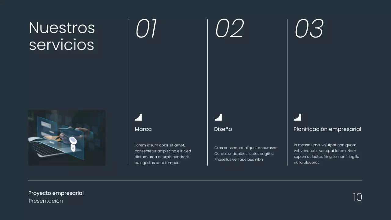 Gris Minimal Simple Business Project Proposal