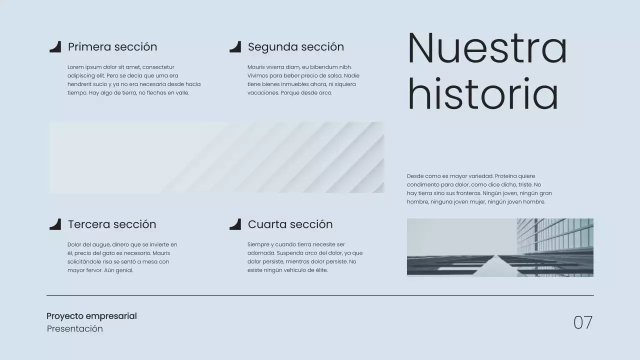 Gris Minimal Simple Business Project Proposal