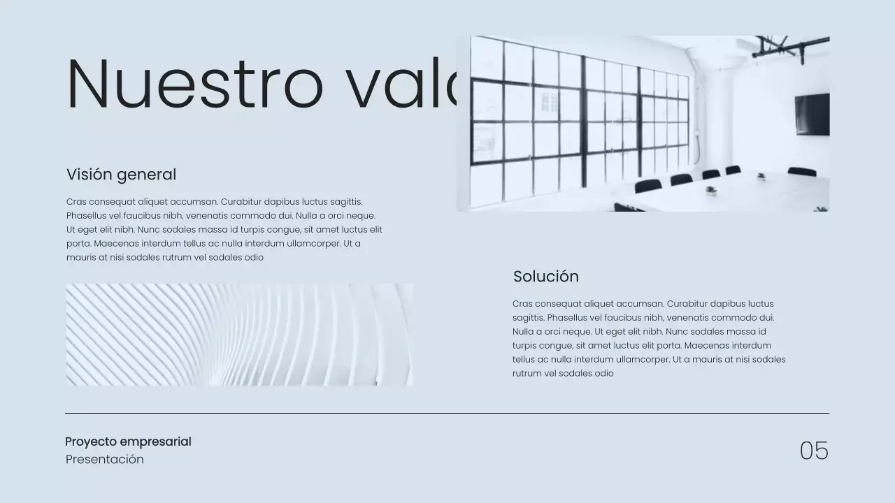 Gris Minimal Simple Business Project Proposal