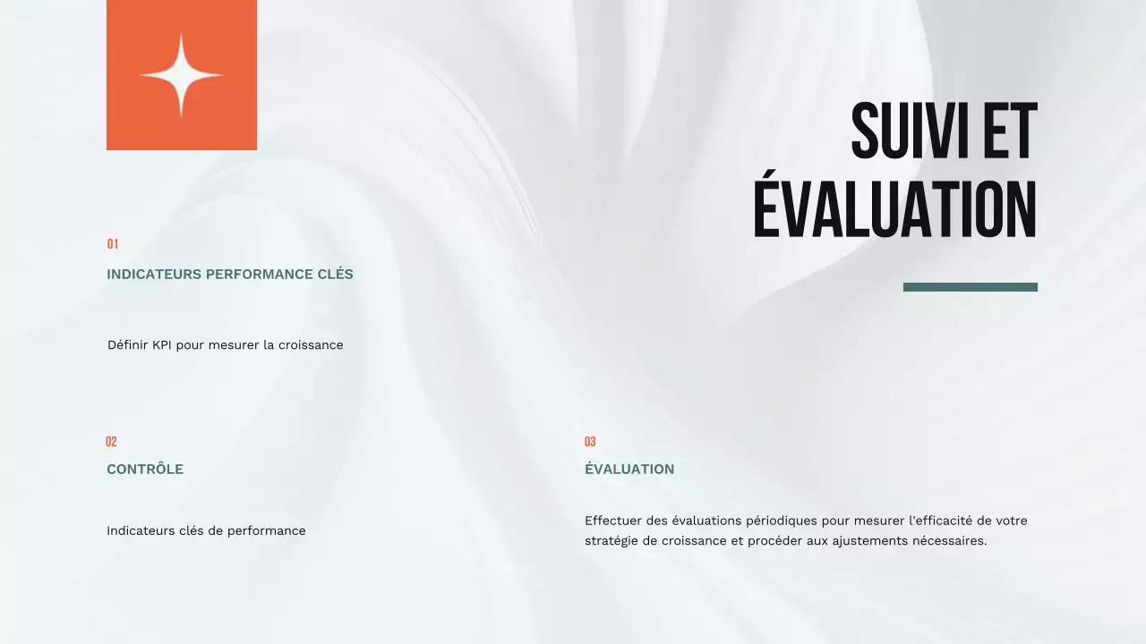 Stratégie simple de croissance des petites entreprises d'Orange