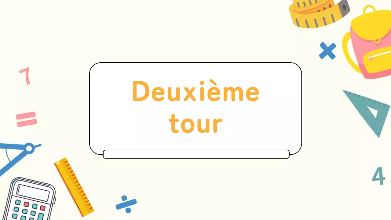 Matériel d'étude du Quiz mathématique de la Plaine Jaune