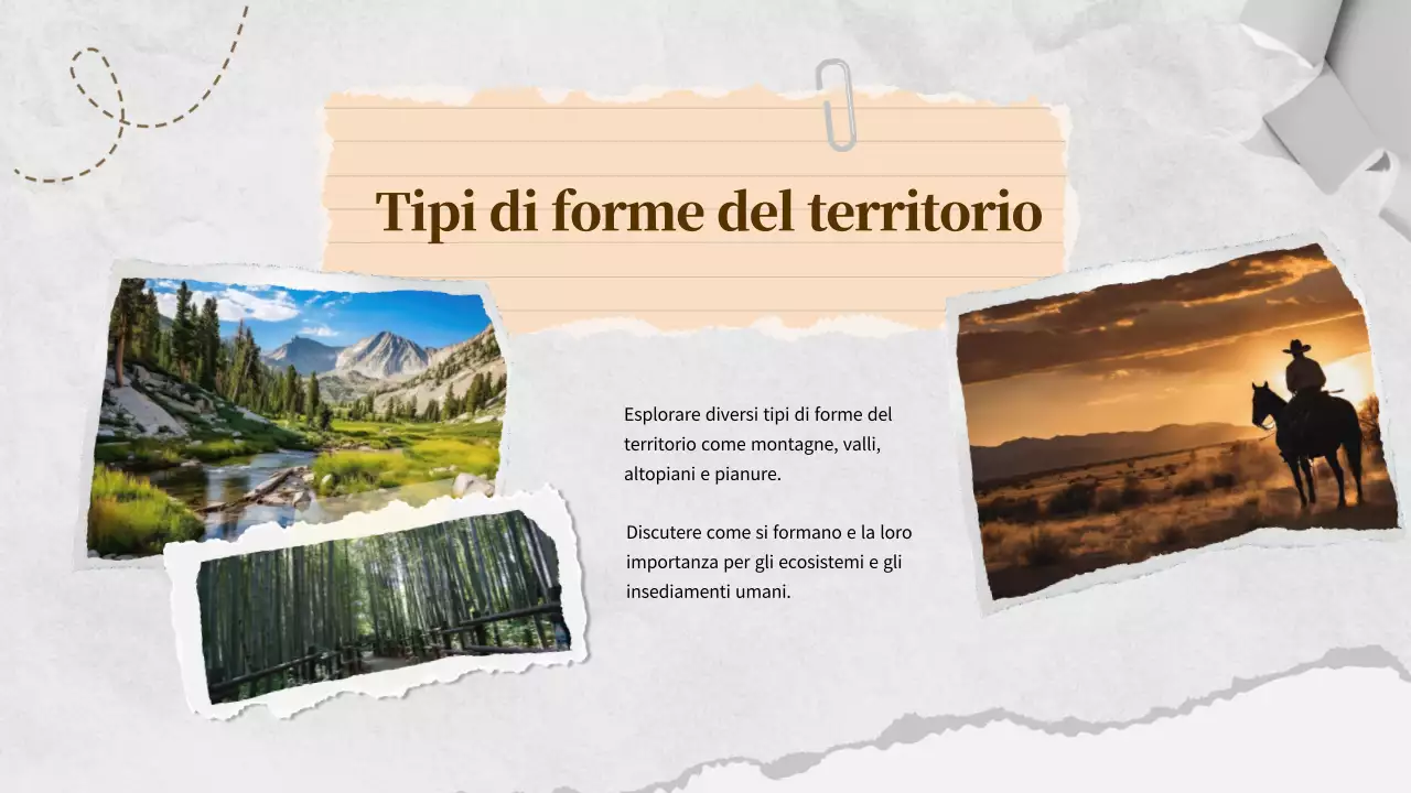 Materiale di classe per la geografia mondiale classica marrone avorio