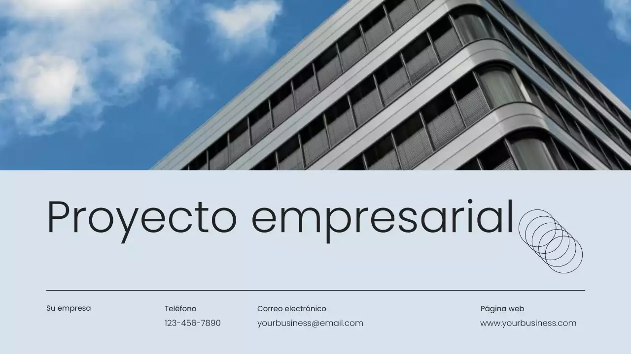 Gris Minimal Simple Business Project Proposal