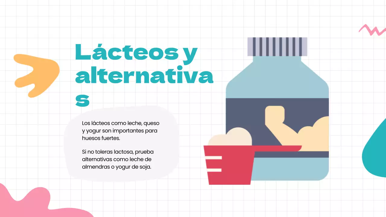 Green Blue Hábitos saludables modernos Material de clase