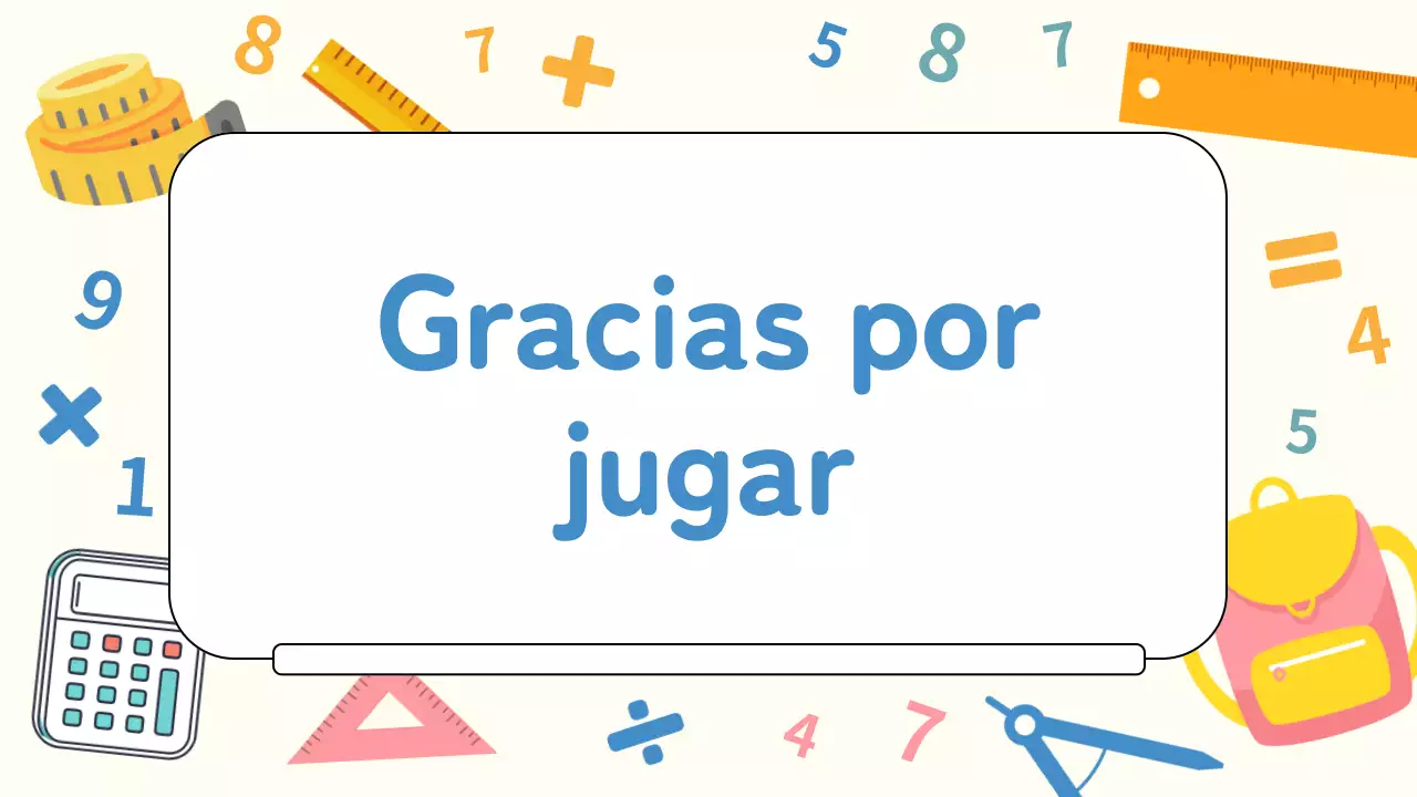 Cuestionario de matemáticas Yellow Plain Material de estudio