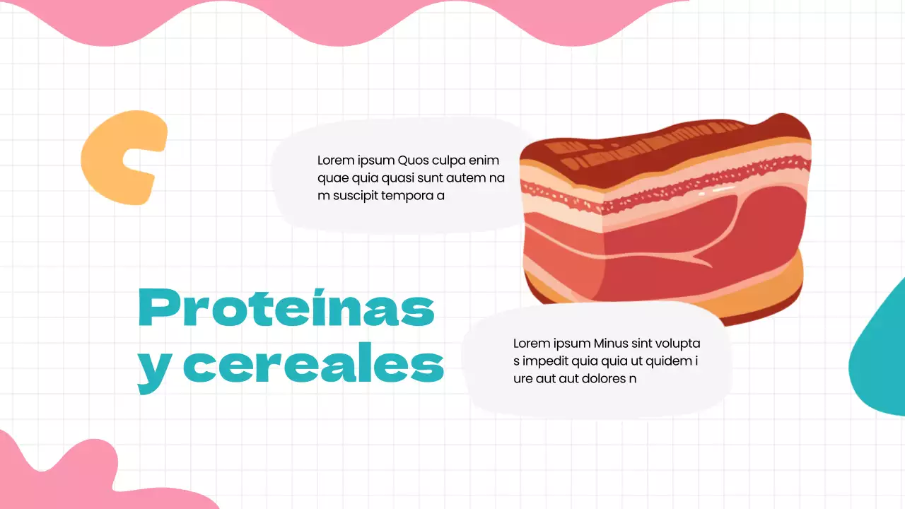 Green Blue Hábitos saludables modernos Material de clase