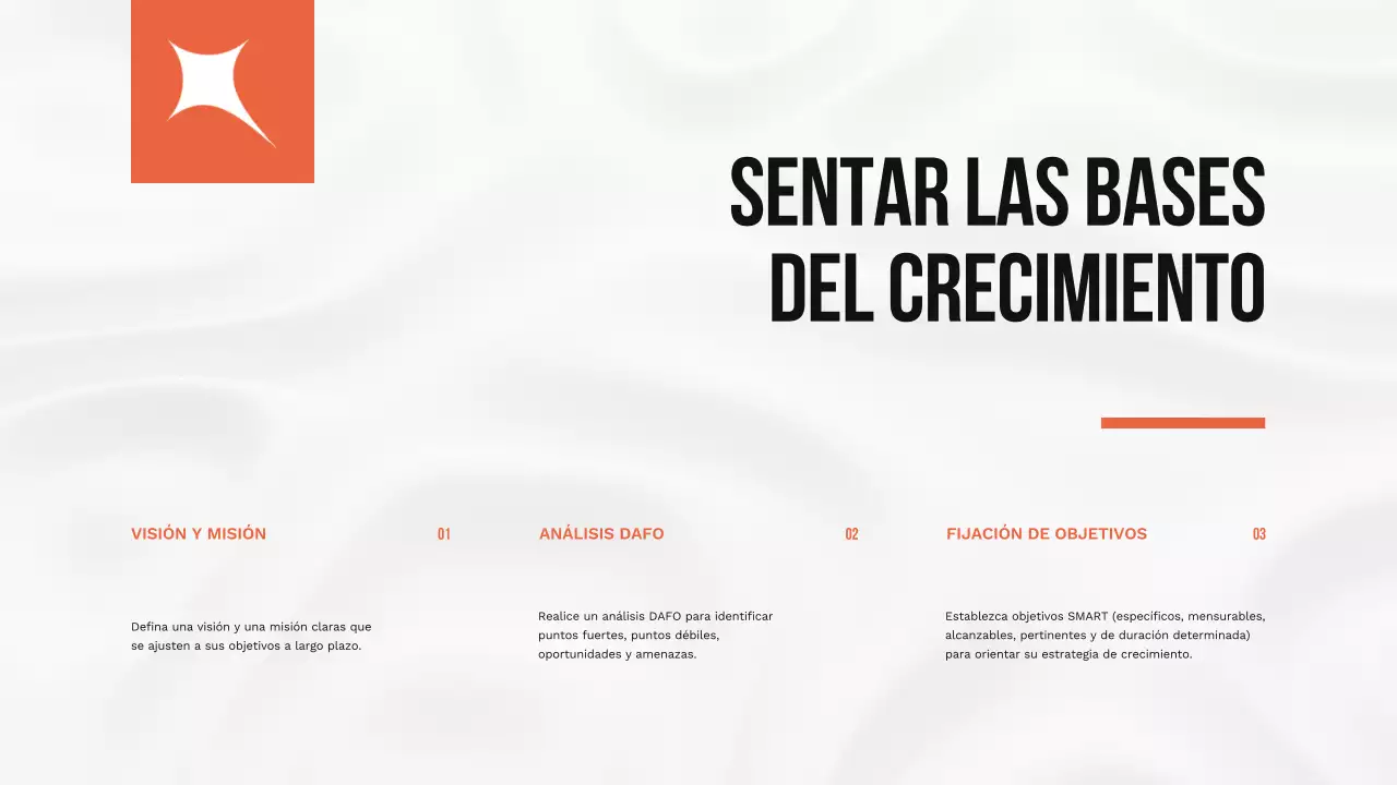 Orange Estrategia sencilla para el crecimiento de la pequeña empresa