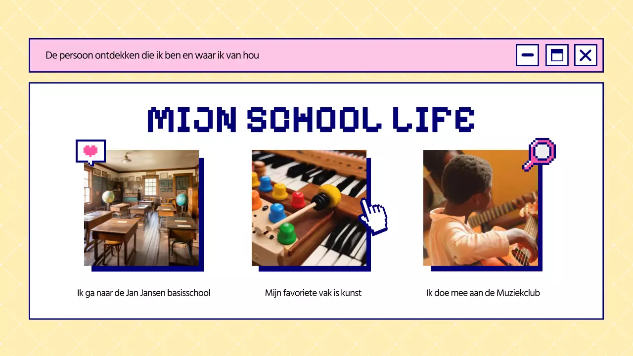 Blauw en Roze Vet Dit is Wie Ik Ben Introductie