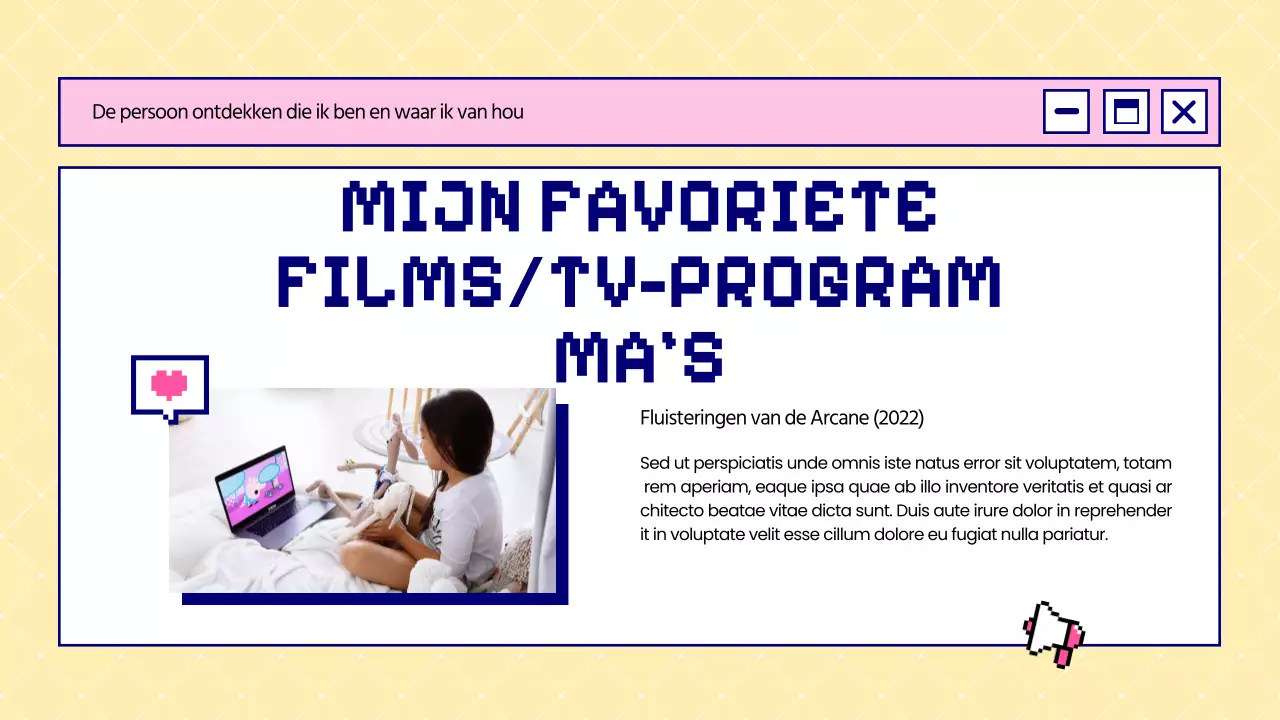 Blauw en Roze Vet Dit is Wie Ik Ben Introductie