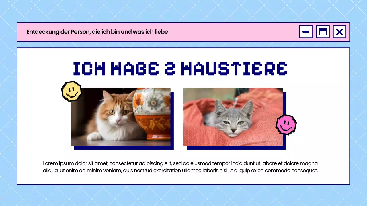 Blau und Rosa Bold This is Who I Am Einleitung