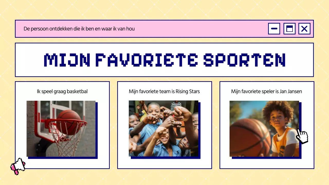 Blauw en Roze Vet Dit is Wie Ik Ben Introductie