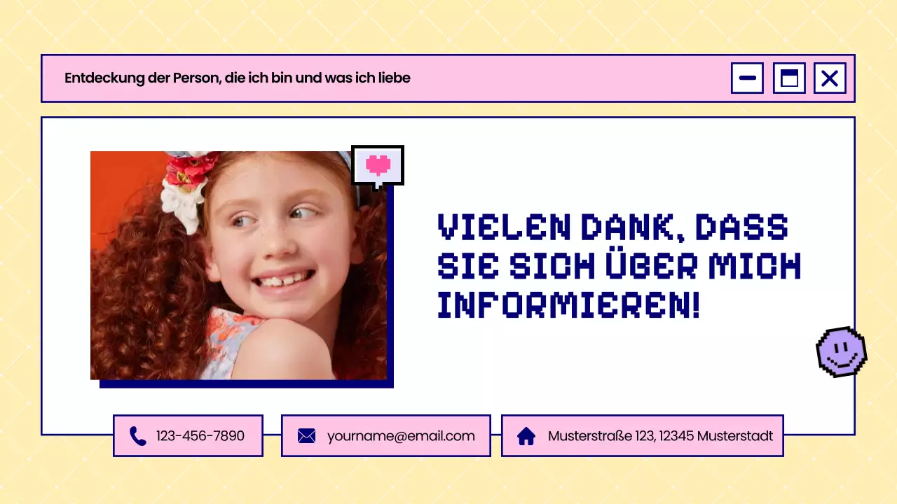 Blau und Rosa Bold This is Who I Am Einleitung