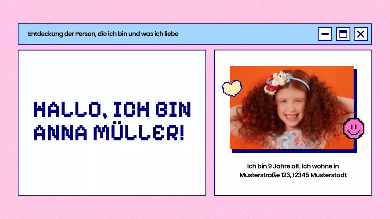 Blau und Rosa Bold This is Who I Am Einleitung