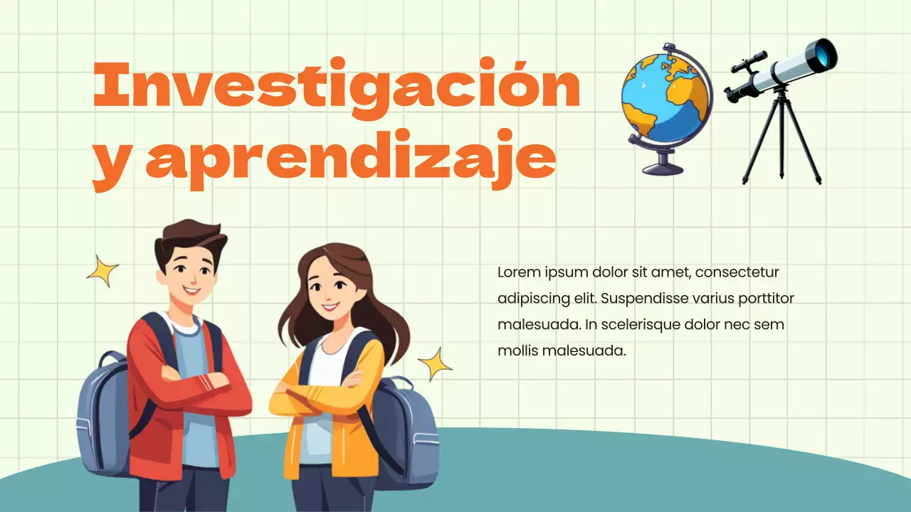 Verde Azul Animación Grupo Proyecto Material de Estudio