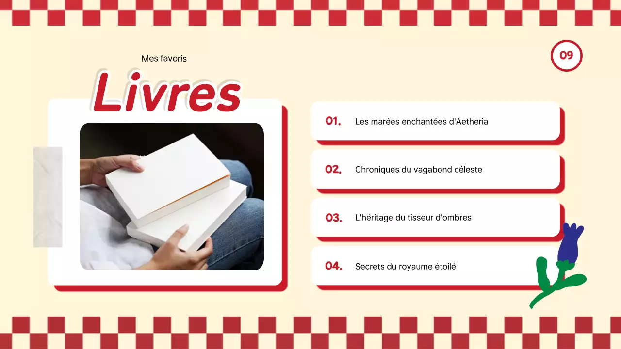 Tendance rouge Tout sur moi Présentation de soi