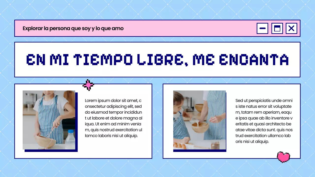 Azul y rosa negrita Esto es lo que soy Introducción