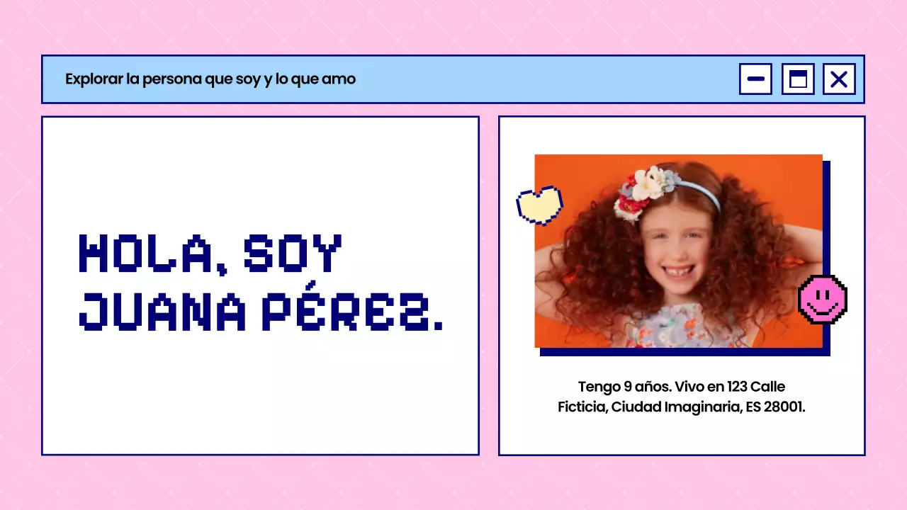 Azul y rosa negrita Esto es lo que soy Introducción
