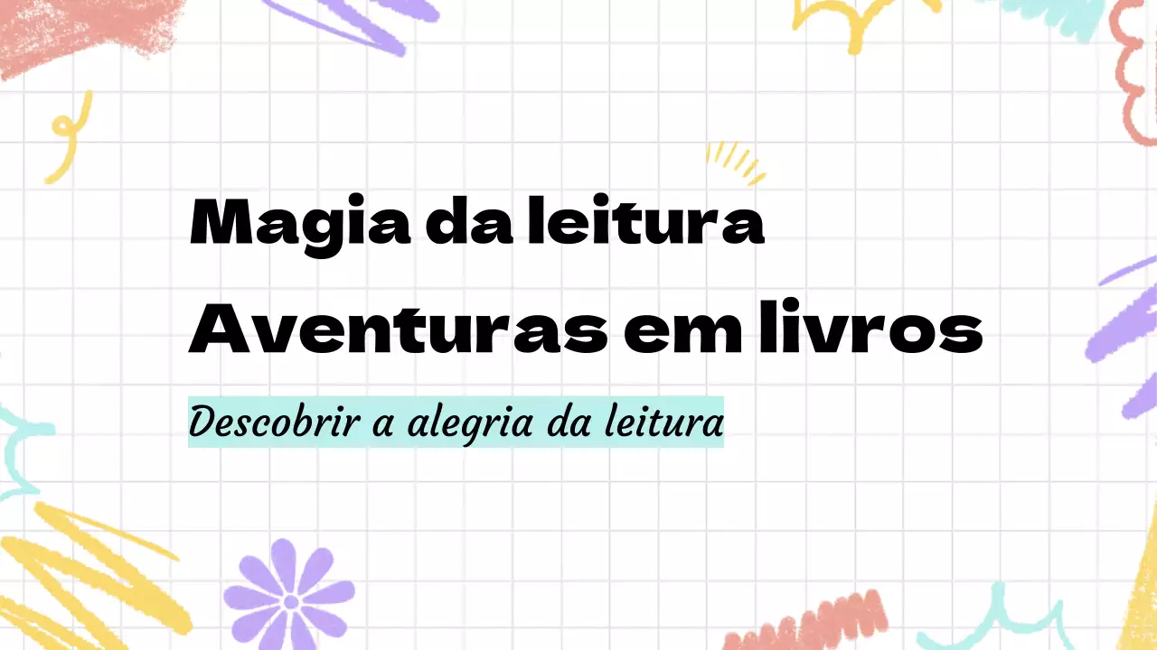 Purple Plain A magia da leitura Materiais de estudo
