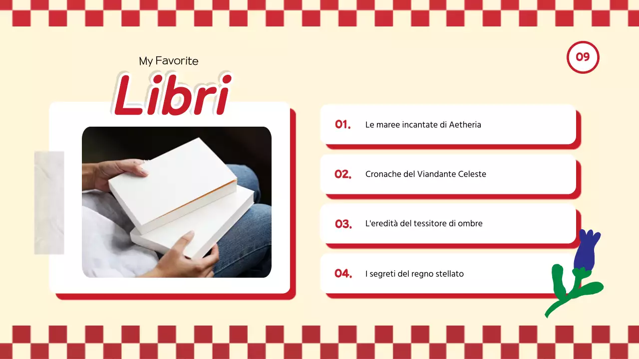 Red Trend Tutto su di me Autopresentazione