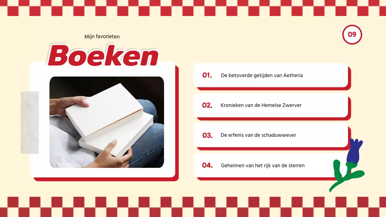 Red Trend Alles over mij Zelf Introductie