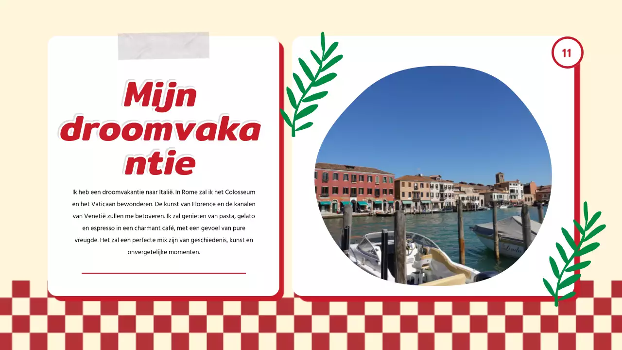 Red Trend Alles over mij Zelf Introductie