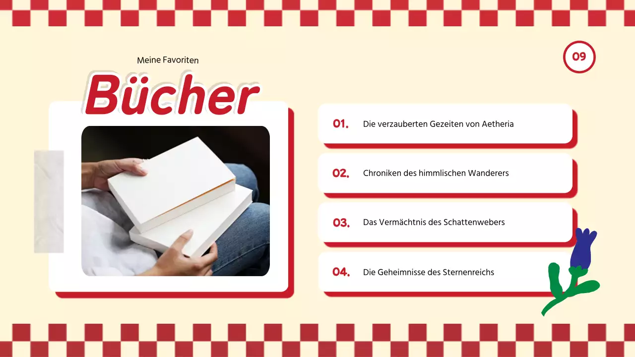 Red Trend Alles über mich Selbstvorstellung