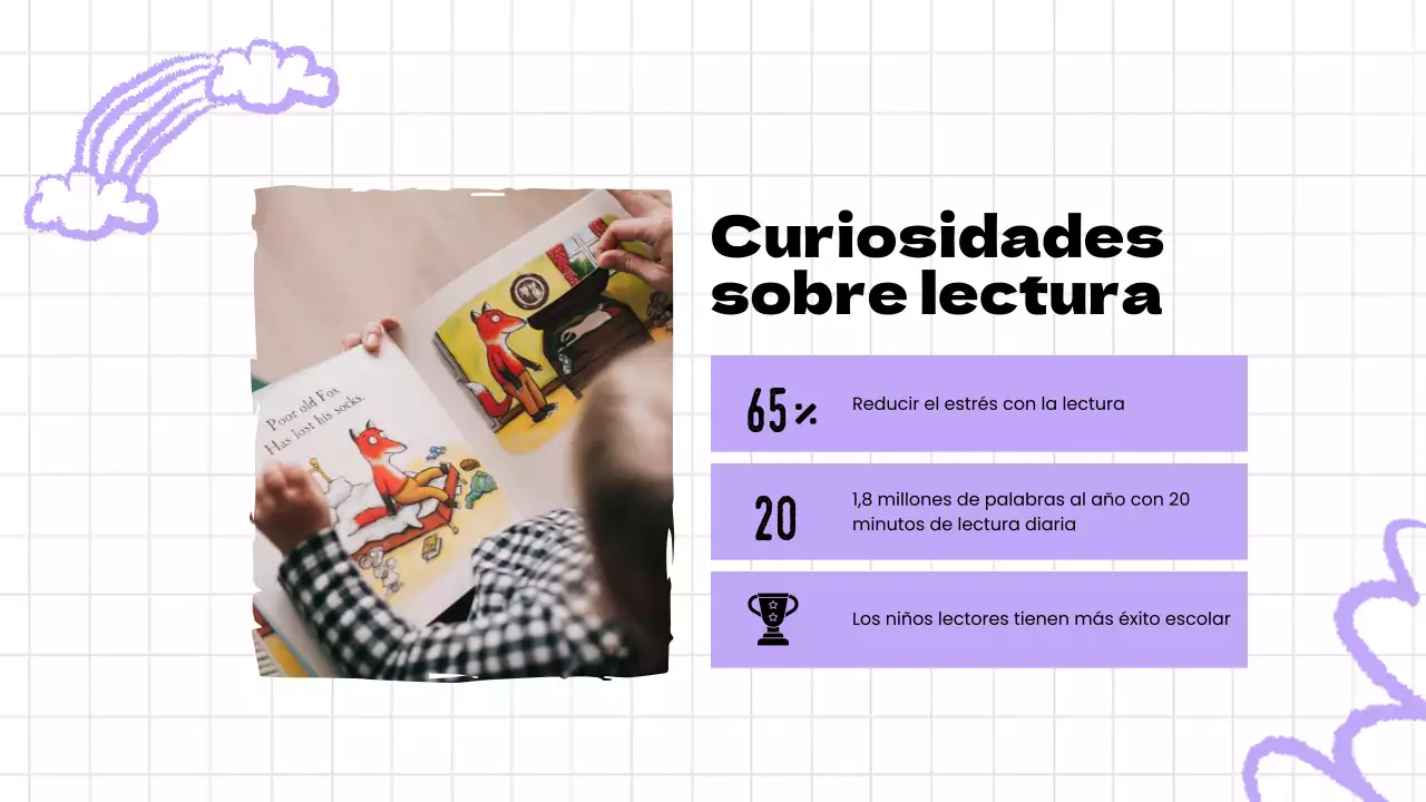 Purple Plain La magia de la lectura Material de estudio