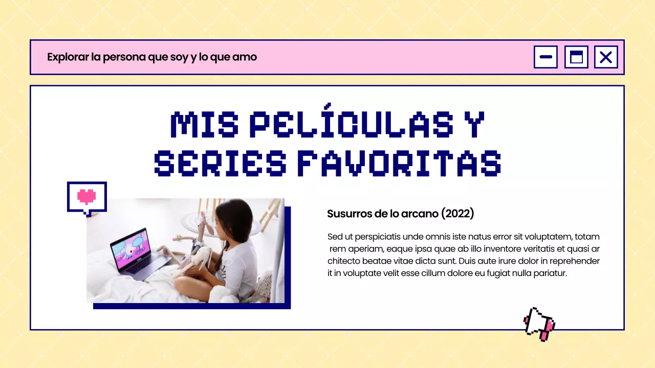 Azul y rosa negrita Esto es lo que soy Introducción