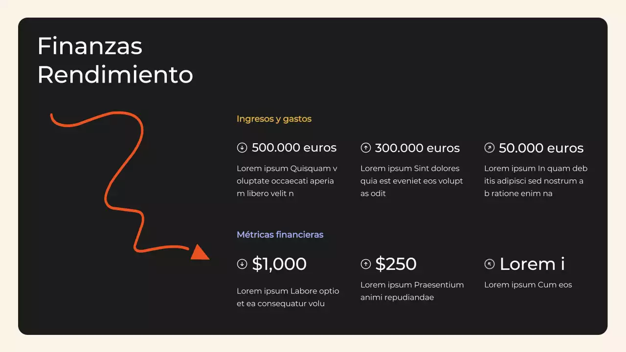 Black and Orange Modern Informe de la reunión trimestral de revisión empresarial